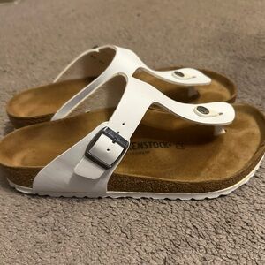 White Birkenstocks